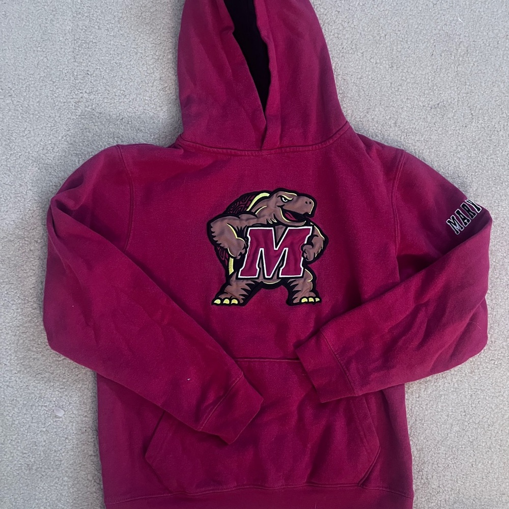Colosseum Bold Red Youth Hoodie